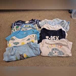 Baby Onesies Set with Fun Prints